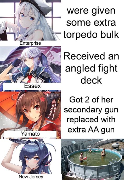 There are also a few more that aren‘t in the video (but they are not directly New Jersey related): The crab on the right side can be moved. . Azur lane reddit